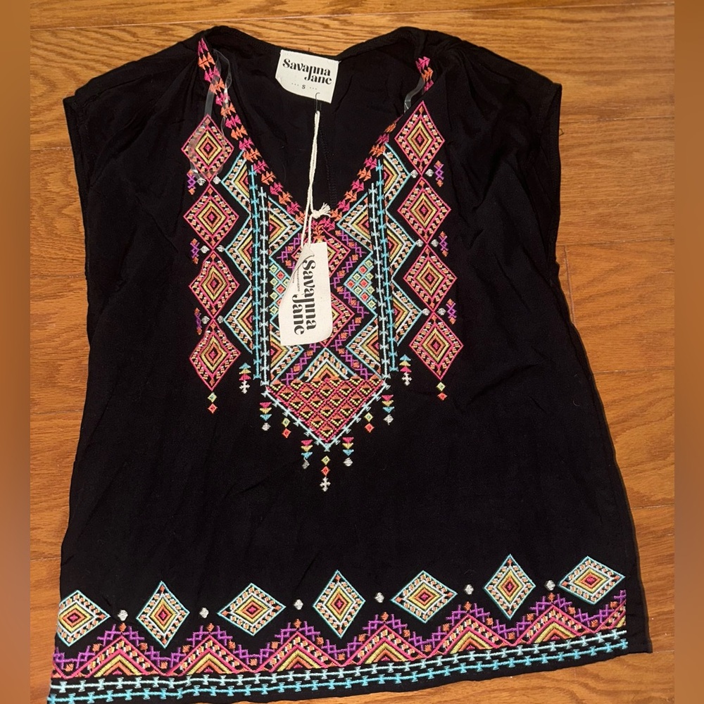 Savanna Jane colorful top